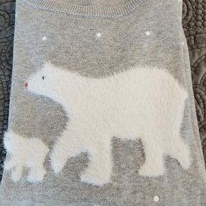 Talbots Polar Bear and can sweater